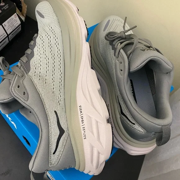 Hoka One One Men's Bondi 8 Running Sneaker Shoes, Size -M7-W8 - Picture 5 of 8